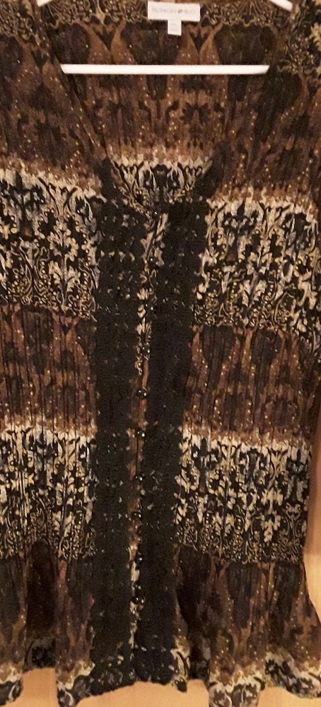 Fashion Bug Womens Top 1X - Picture 2 of 5